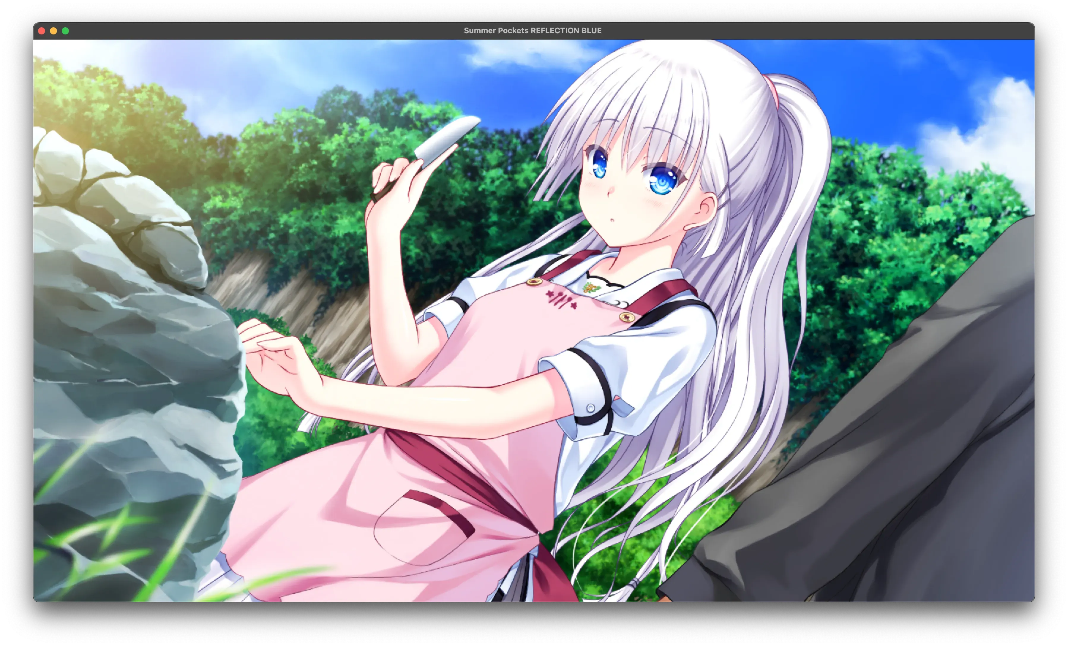 和妳釣魚烤魚的少女