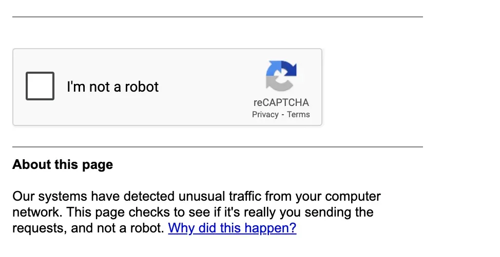 reCAPTCHA
